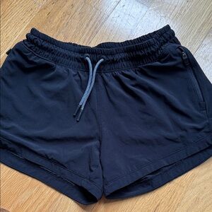 Athleta Girl black shorts XL 14